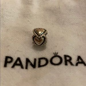 Heart pandora charm